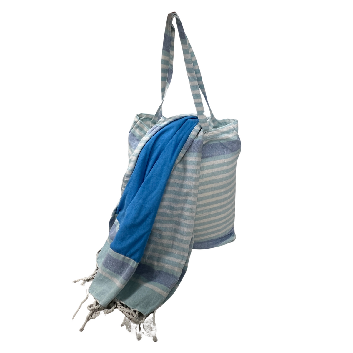 Take A Towel Jack blauw strandset