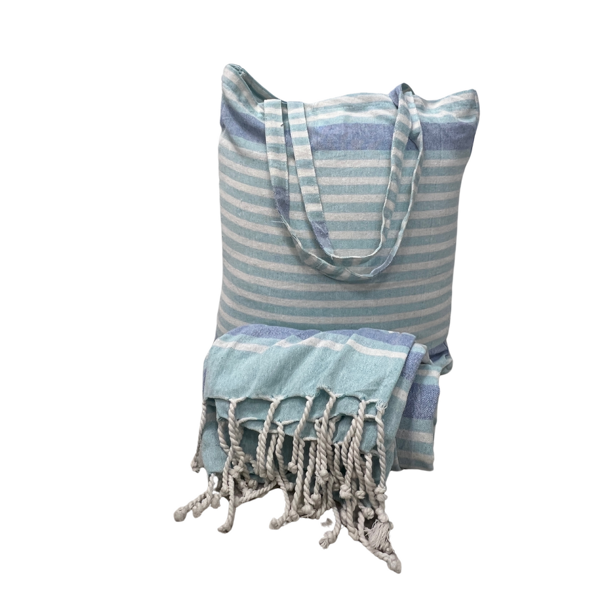 Take A Towel Jack blauw strandset – beeld 3