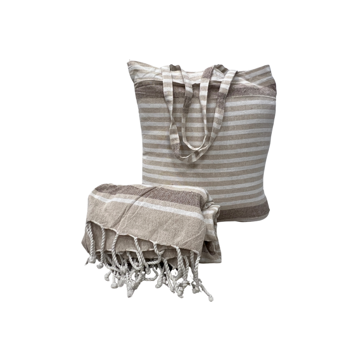 Take A Towel Jack beige strandset – beeld 3