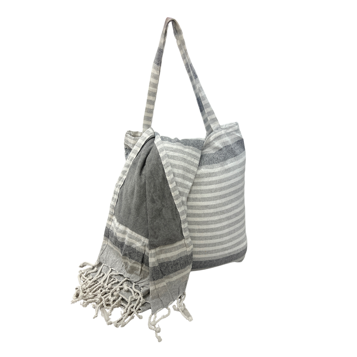 Take A Towel Jack grijs strandset