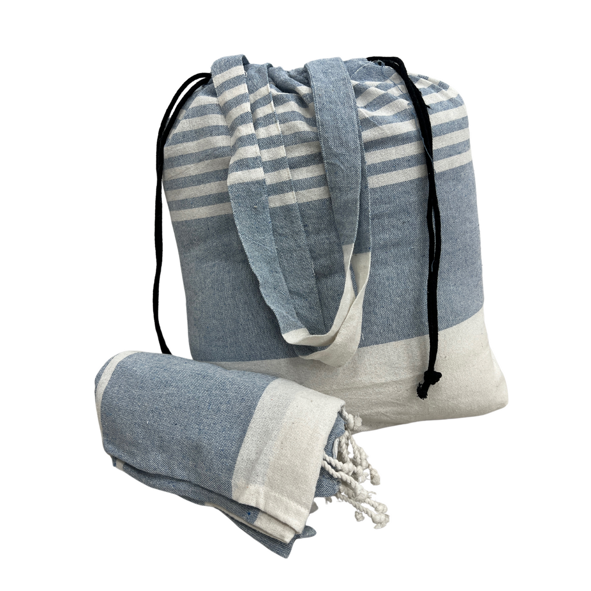 Take A Towel Max blauw strandset