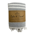 Take A Towel Max grijs strandset – beeld 3