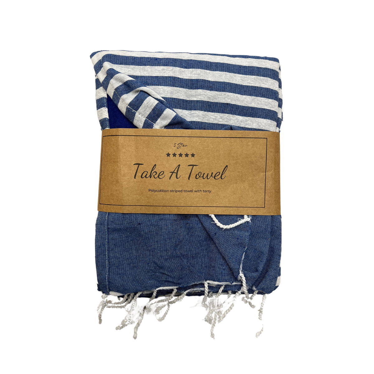 Hamamdoek Juul blauw