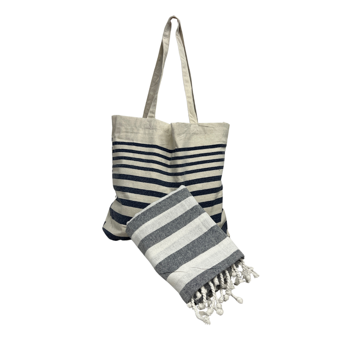 Take A Towel Kay grijs strandset – beeld 3
