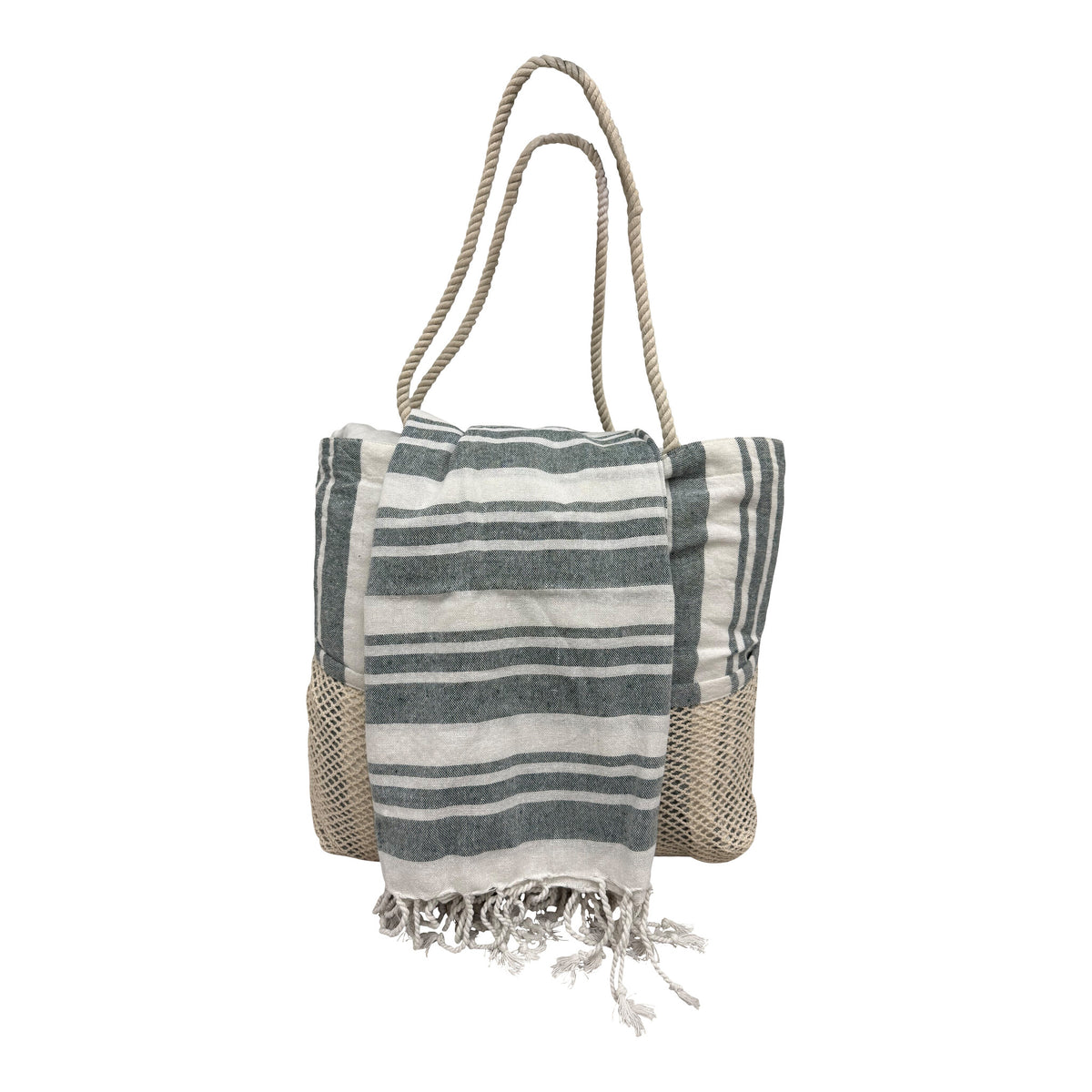 Take A Towel Stijn groen strandset – beeld 3