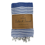 Hamamdoek Lynn Blauw