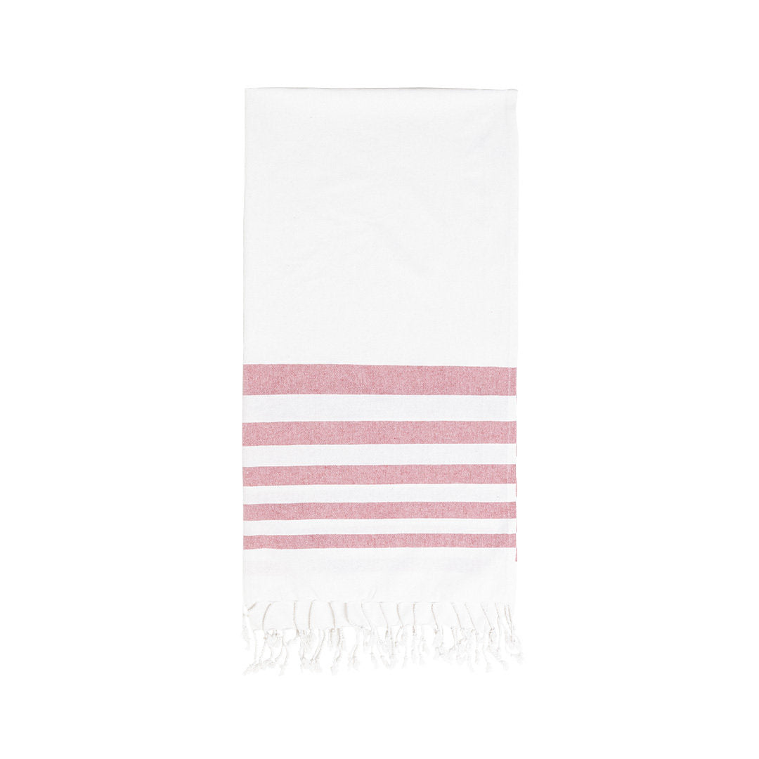 Hamamdoek Lisa rood – volledig product