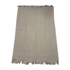 Take A Plaid TAP 2 Beige – plaid uitgevouwen met franjes, 130 × 180 cm